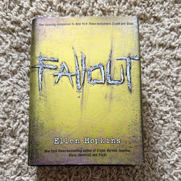 Ellen Hopkins Book Set - Crank, Glass, Fallout - Picture 6 of 7
